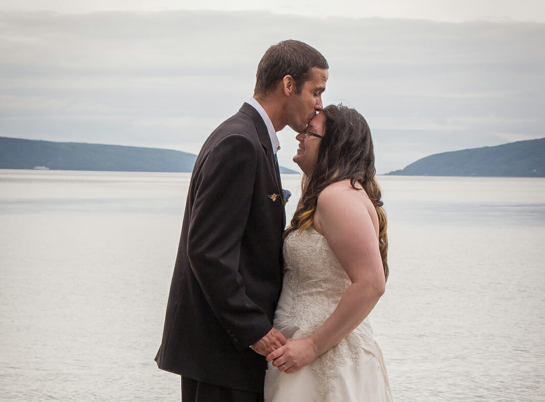 A photo from the Frail Wedding, shot in Deep Brook, Nova Scotia on a beautiful sunny day