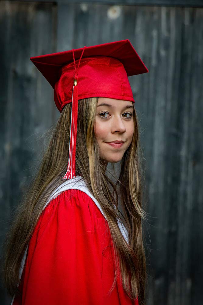 A photo for the main website slider, Coseman Graduation