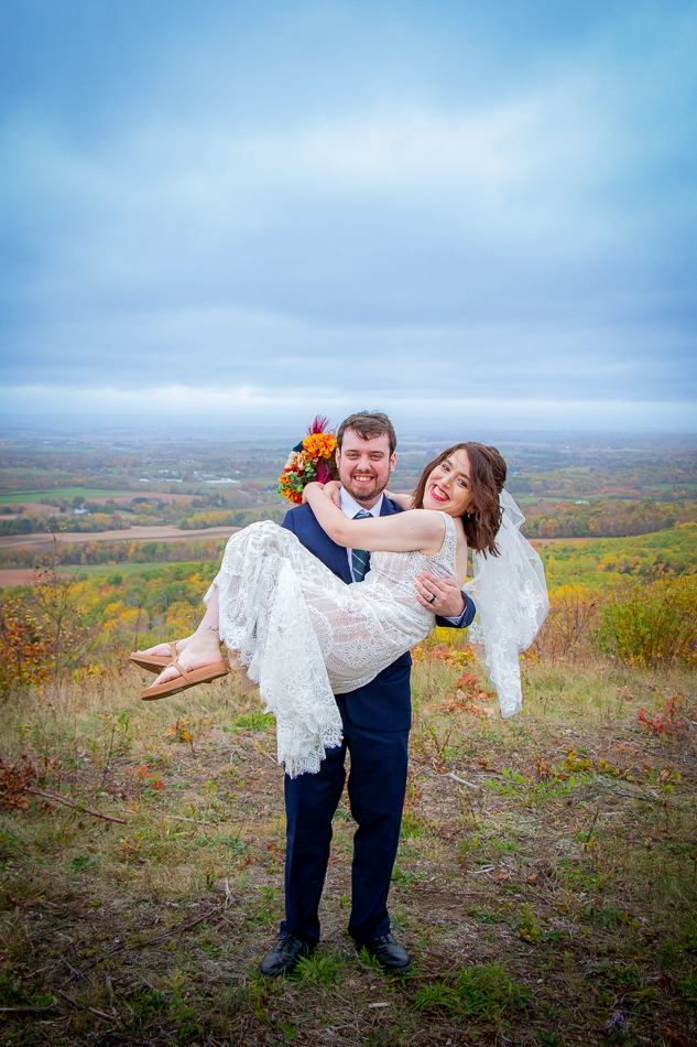 A photo from the Walsh-Parker wedding held in Canning, NS on a beautiful fall day